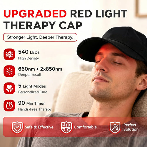 Red Light Therapy for Hair Growth Cap（High-Performance Version）