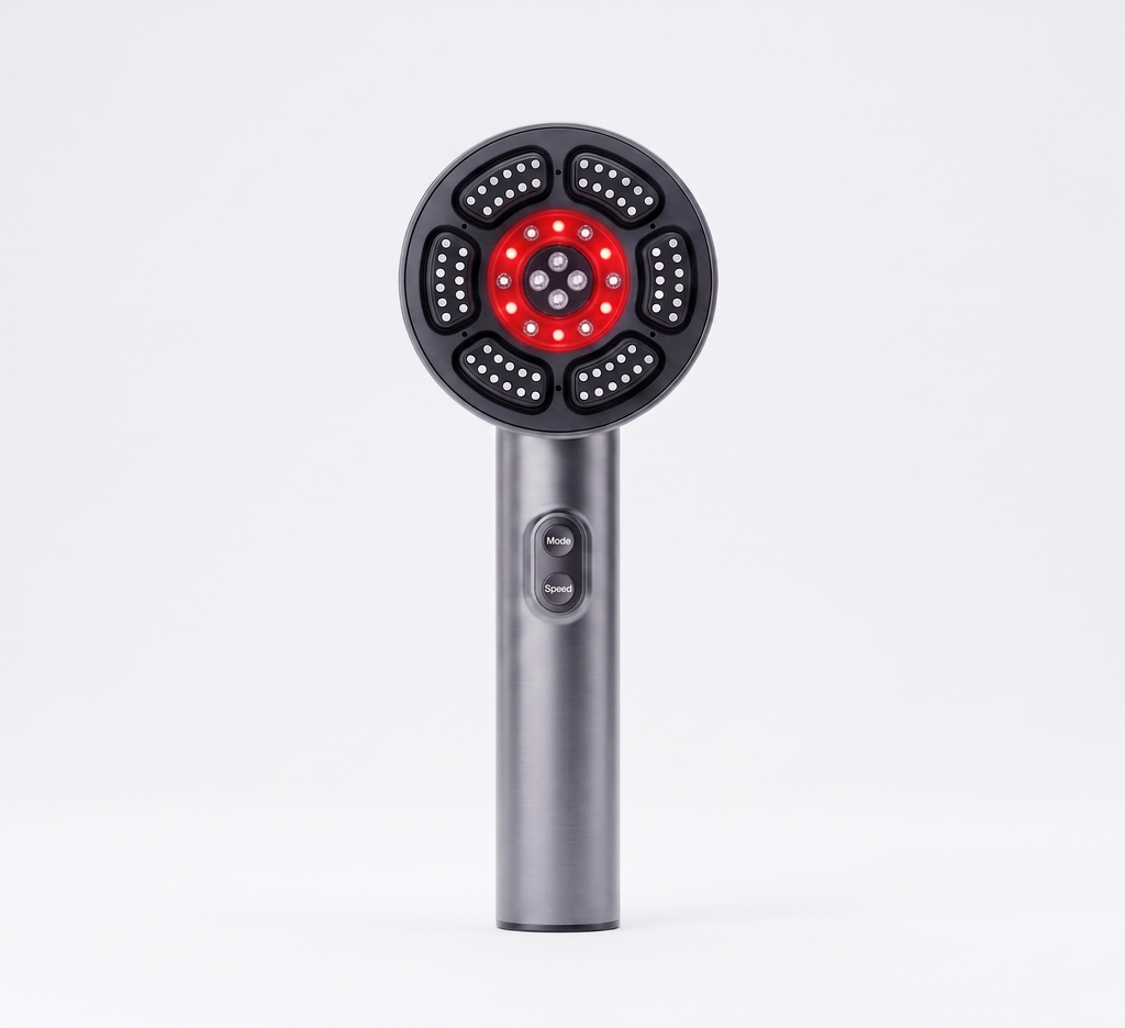 LuvoraLab red light therapy hair growth comb for scalp care